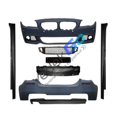 BMW 5 Serisi F10 (2010-2013) M-Tech Style Body Kit – Park Sensörlü, Tek Egzoz Çıkışlı, Far Yıkamalı, Sisli