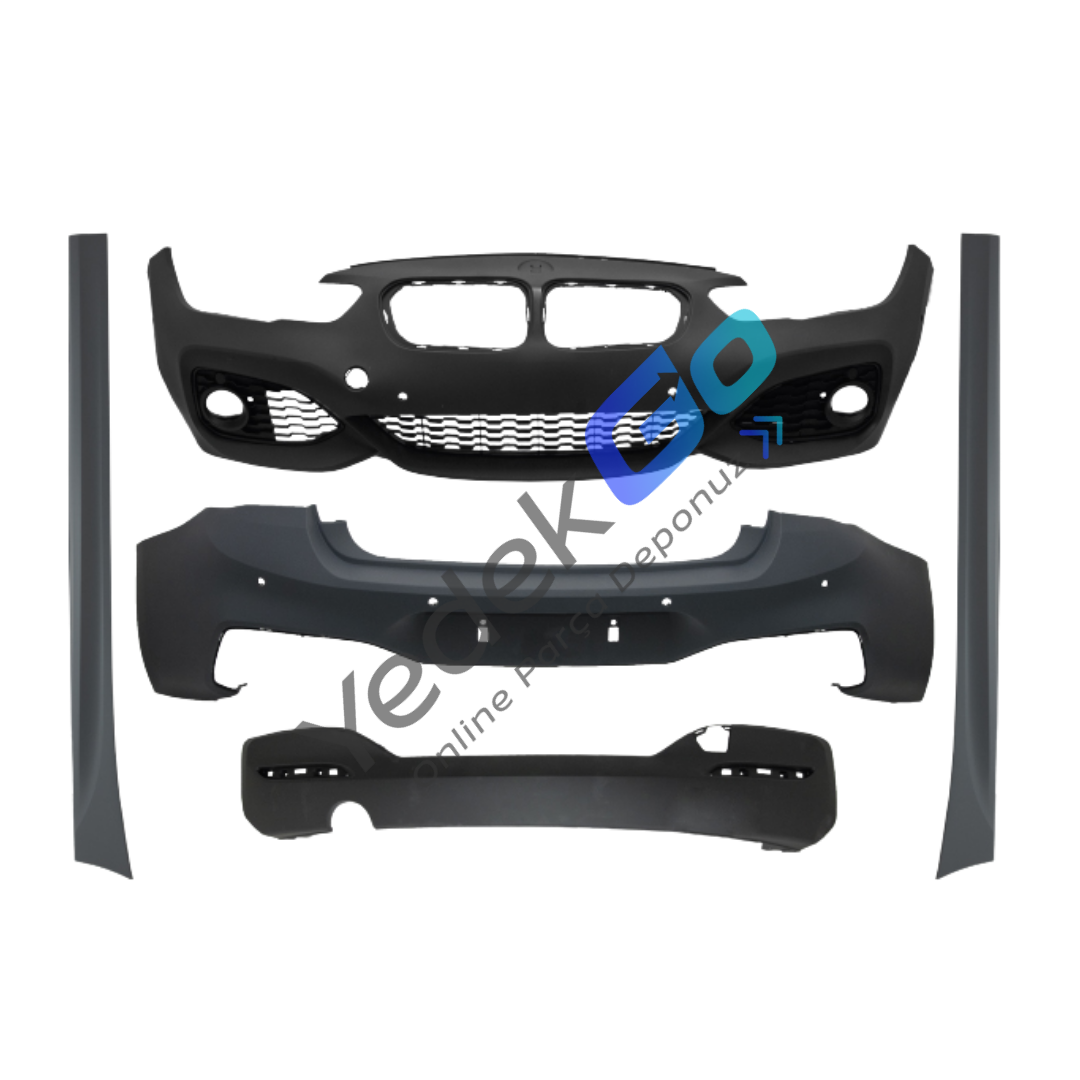 BMW 1 Serisi F20 LCI (2015-2019) M-Tech Style Body Kit – Park Sensörlü, Tek Egzoz Çıkışlı, Far Yıkamalı