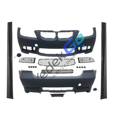 BMW 3 Serisi E90 (2005-2008) M3 Style Body Kit – Park Sensörlü, Çift Egzoz Çıkışlı, Far Yıkamalı
