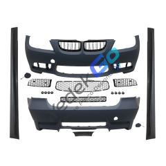 BMW 3 Serisi E90 LCI (2008-2011) M3 Style Body Kit – Park Sensörlü, Çift Egzoz Çıkışlı, Far Yıkamalı