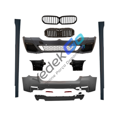 BMW 5 Serisi G30 LCI (2020-2023) M-Tech Style Body Kit – Park Sensörlü, Çift Egzoz Çıkışlı, Far Yıkamalı, Kelebekli, PMA