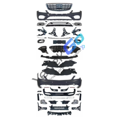 Mercedes W222 Serisi (2017-2020) S450/AMG Style Dönüşüm Body Kiti – Panjurlu, Park Sensörlü, Çift Egzoz Çıkışlı, Sisli