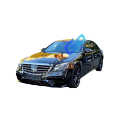 Mercedes W222 Serisi (2013-2016) S63 AMG Blackline Style Dönüşüm Body Kiti – Panjurlu, Park Sensörlü, Çift Egzoz Çıkışlı, Sisli