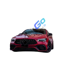 Mercedes C118 Serisi (2019-) AMG CLA 45 Style Dönüşüm Body Kiti –  Park Sensörlü, Çift Egzoz Çıkışlı, Sisli