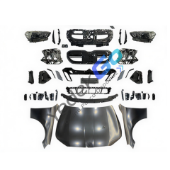 BMW 5 Serisi F10 (2010-2013) G60 M-Tech Style Dönüşüm Kiti – Kaput, Çamurluk, Far, Stop, Marşbiyel, Çift Egsoz Çıkışlı, Panjur Komple Set