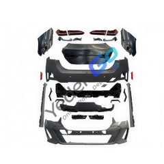 BMW 5 Serisi F10 (2010-2013) G60 M-Tech Style Dönüşüm Kiti – Kaput, Çamurluk, Far, Stop, Marşbiyel, Çift Egsoz Çıkışlı, Panjur Komple Set