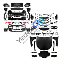 BMW 7 Serisi F01 (2008-2012) G70 M-Sport Style Dönüşüm Body Kit – Kaput, Çamurluk, Far, Stop, Marşbiyel, Çift Egsoz Çıkışlı, Panjur Komple Set