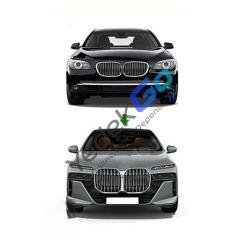 BMW 7 Serisi F01 (2008-2012) G70 M-Sport Style Dönüşüm Body Kit – Kaput, Çamurluk, Far, Stop, Marşbiyel, Çift Egsoz Çıkışlı, Panjur Komple Set