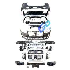 BMW X4 Serisi G02 (2018-2021) G02 M-Tech Style Dönüşüm Body Kit – Ön Tampon, Arka Tampon, Far,  Çift Egsoz Çıkışlı, Panjur Komple Set