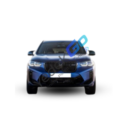 BMW X4 Serisi G02 (2018-2021) F98 LCI X4 M-Style Dönüşüm Body Kit – Ön Tampon, Arka Tampon, Far,  Çift Egsoz Çıkışlı, Panjur Komple Set