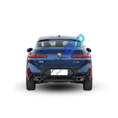 BMW X4 Serisi G02 (2018-2021) F98 LCI X4 M-Style Dönüşüm Body Kit – Ön Tampon, Arka Tampon, Far,  Çift Egsoz Çıkışlı, Panjur Komple Set