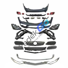 Mercedes C207 Serisi (2009-2012) AMG Style Dönüşüm Body Kiti – Ön Tampon, Arka Tampon, Xenon Far, Stop, Panjurlu, Park Sensörlü, Çift Eksoz Çıkışlı Komple Set