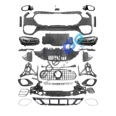 Mercedes W221 Serisi (2006-2013) W223 S63 AMG Style Dönüşüm Body Kiti – Ön Tampon, Arka Tampon, Kaput, Çamurluk, Bagaj Kapağı, Far, Stop, Panjurlu, Aynalar, Park Sensörlü, Çift Eksoz Çıkışlı Komple Set