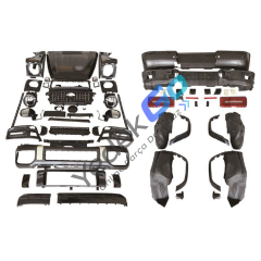Mercedes W463 Serisi (2005-2011) AMG Style Dönüşüm Body Kiti – Ön Tampon, Arka Tampon, Kaput, Çamurluk, Far, Stop, Panjurlu, Aynalar, Dodik, Park Sensörlü, Çift Eksoz Çıkışlı Komple Set