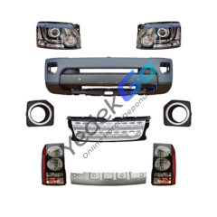 Land Rover Range Rover Discovery (2014-) LR Style Dönüşüm Kiti –  Ön Tampon, Far, Stop, Panjur, Sisli Komple Set