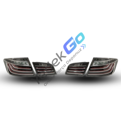 BMW 5 Serisi F10 (2010-2013) F10 LCI LED Dönüşüm White Line Stop Seti, Sağ ve Sol