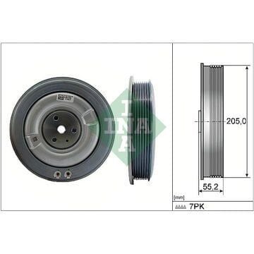 Volvo S60 S90 V60 V90 XC60 XC90 Krank Kasnağı B4 B5 32380012