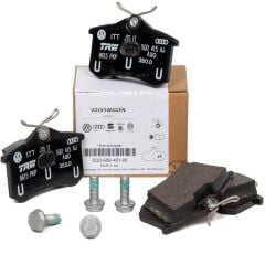 Skoda Octavia 2013 Model Sonrası Arka Fren Balatası /Orijinal Marka