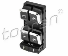 Audi A5 2008-2016 Model Arası Sağ Ön Cam Açma Düğmesi Kromlu Tip