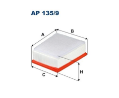 Filtron HAVA FILTRESI  165007121R MEGANE IV 15> TALISMAN 15>