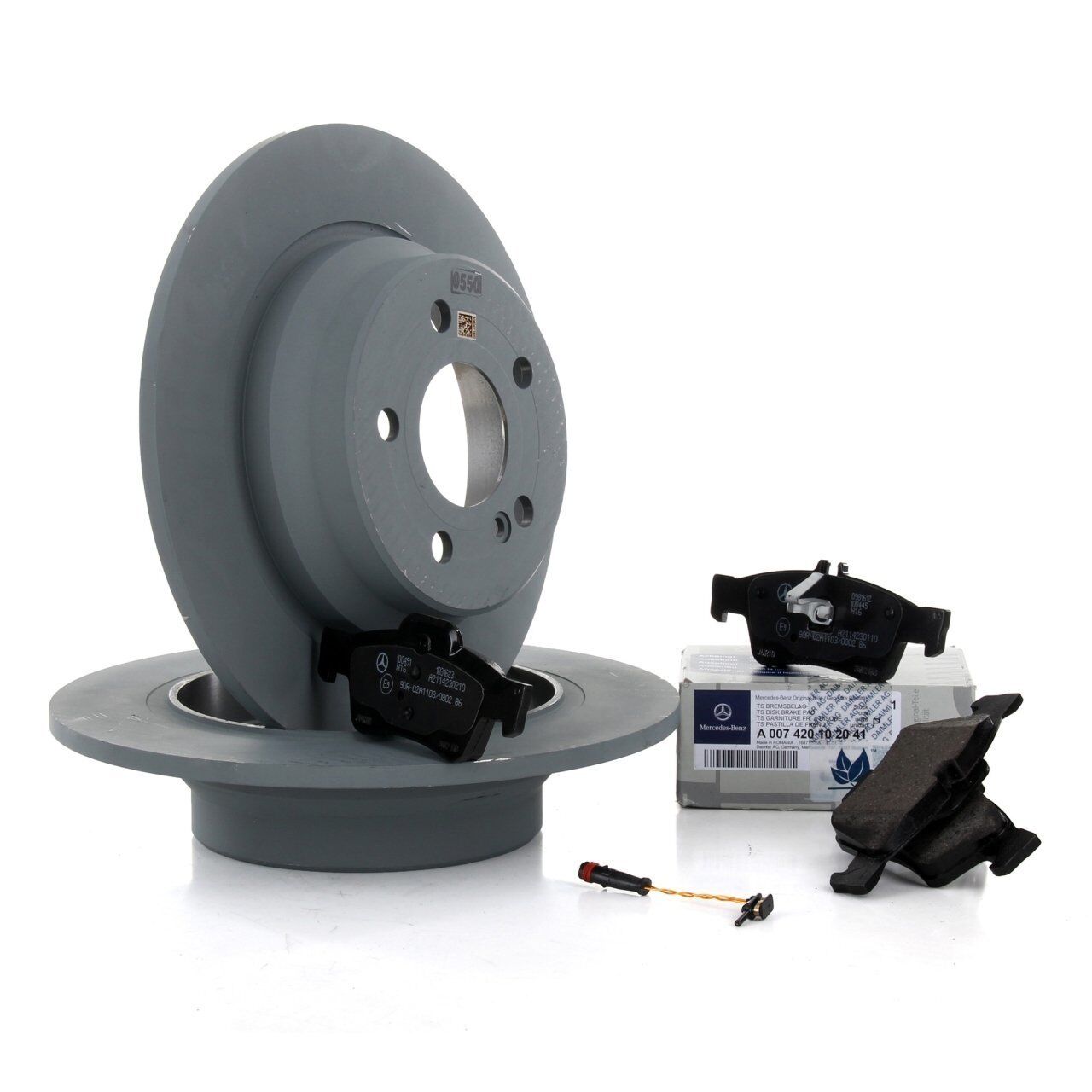 Mercedes E Serisi W212 E180 Arka Fren Disk Ve Balata Seti Orijinal