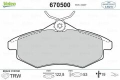 Volkswagen Fren Balata Ön 02-C2-C3 1 4Hdi