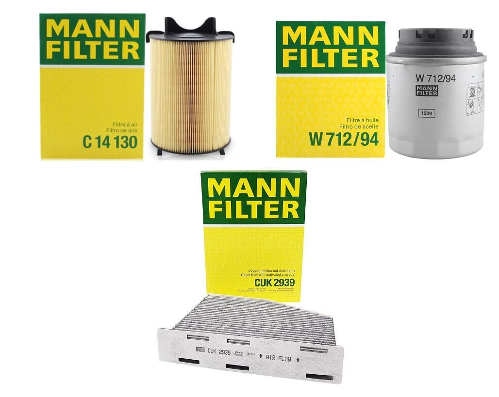 Seat Altea 1 4 TSI CAX Filtre Seti Yakıt Hariç Mann Marka