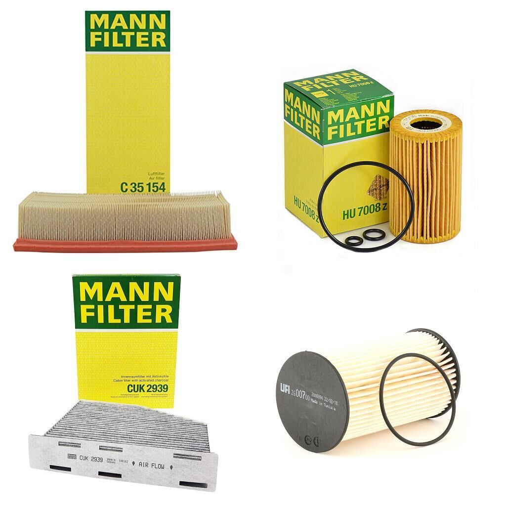 Seat Altea 1 6 TDI CAY Filtre Seti Mann Marka