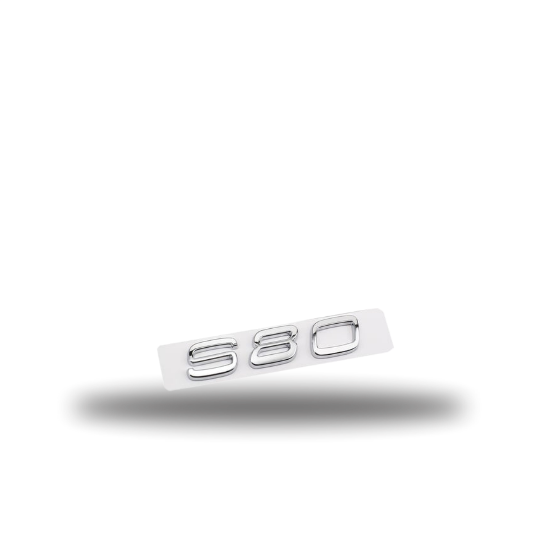 Volvo S80 Krom Bagaj Yazısı Amblemi Logosu