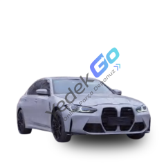 BMW 3 Serisi F30 LCI (2012-2018) G80 M3 Style Dönüşüm Kiti – Kaput, Çamurluk, Far, Stop, Marşbiyel, Ortadan Egsoz Çıkışlı, Panjur Komple Set