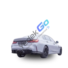 BMW 3 Serisi F30 LCI (2012-2018) G80 M3 Style Dönüşüm Kiti – Kaput, Çamurluk, Far, Stop, Marşbiyel, Ortadan Egsoz Çıkışlı, Panjur Komple Set