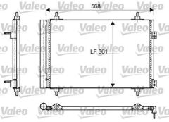 KLİMA KONDENSERİ BERLINGO-PARTNER-307-308-508-5008-3008-C4-DS4-DS5 1.4-1.6-2.0 HDI-VTI