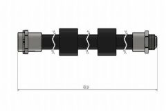 Fren Hortumu On 96-03 5-Seri (E39) 410mm