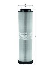 Mercedes Hava Filtresi Om646 W211 E200-E220 CDI MAHLE LX816-4