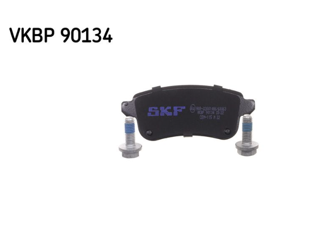 440608235R SKF VKBP90134 | Arka Fren Balatası Fluence 09 > Megane III 09 > Megane IV 15 > Grand Scenic III 09 > Clio V 20 >