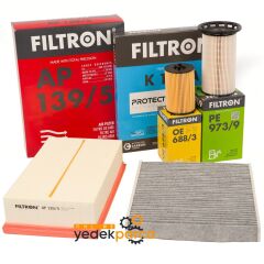 Seat Leon 2013 Sonrası 1 6 Dizel Periyodik Bakım Filtre Seti Filtron Marka