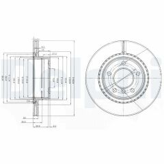 Disk Arka 04-1-Seri-3-Seri (E81-E87-F20-F21-F30-F80-E90-E91) Kaplamalı | 1 Adet