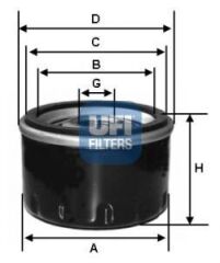 YAĞ FİLTRESİ R12 1300-R9 81-89 -R12 69-80