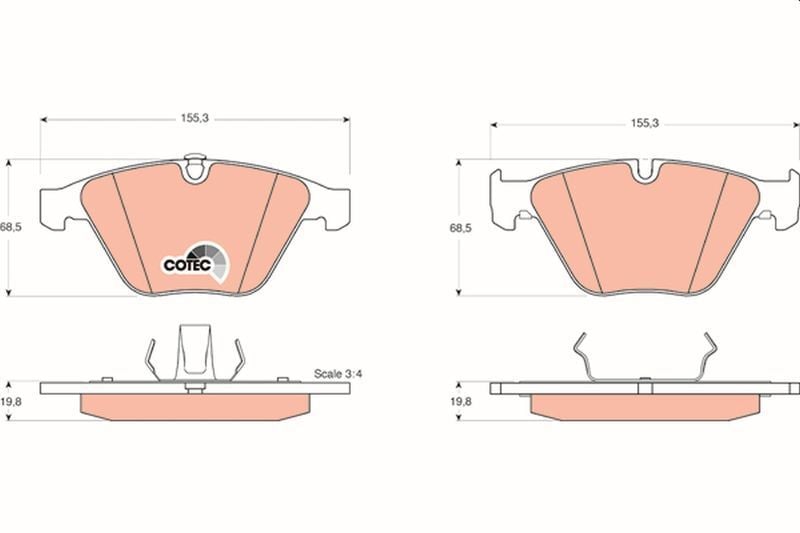 Fren Balata Ön 1 Coupe (E82) 07-13M 3 (E90) 04-11330 D 330 Xd 335 İ 335 D 325 D 335 Xi 330 İ 330 Xi M3 330 D Xdrive 330 İ Xdrive 335 İ Xdrive 325 D 335 İ 335 İ Xdrive 335 Xi 3 Cabrio (E93) 06-13330 İ 335 İ 330 D M3 7 Serisi E65 E66