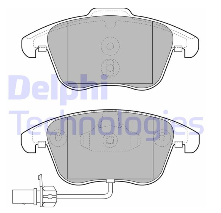 ÖN BALATA AUDI A4 - A5 8K0698151F Delphi