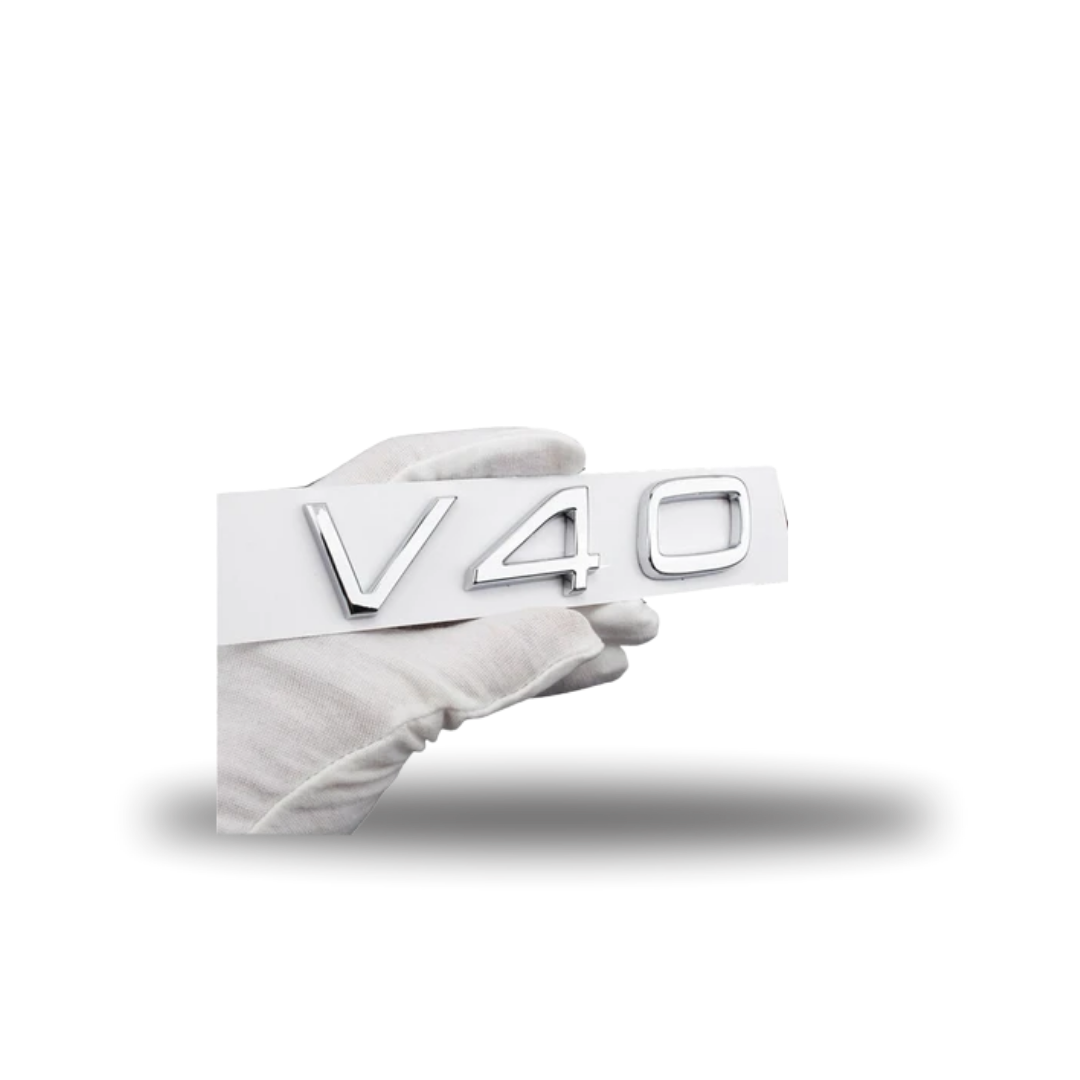 Volvo V40 Krom Bagaj Yazısı Amblemi Logosu