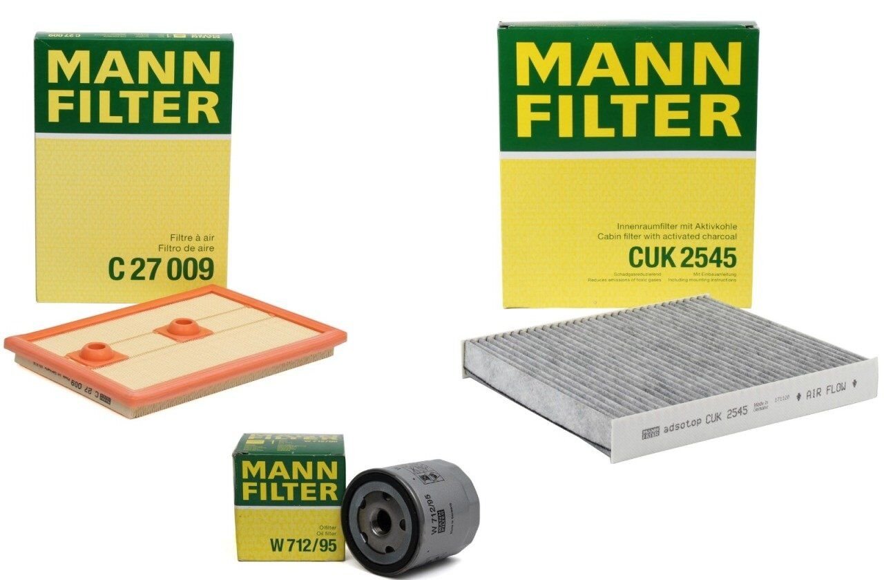 Skoda Rapid 2015 Sonrası 1 2 TSI Periyodik Bakım Seti Mann Marka