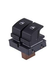 İTHAL 1Z0959858 Sol Ön Cam Düğmesi-İkili Skoda Fabia 11-15 Octavia 09-13 Roomster 05-14
