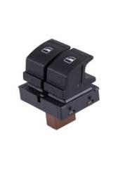 İTHAL 1Z0959858 Sol Ön Cam Düğmesi-İkili Skoda Fabia 11-15 Octavia 09-13 Roomster 05-14