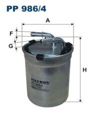 Volkswagen Mazot Filtresi 10-Polo 1 2-1 4Tdi