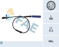 Sensör ABS E-39 Ön 98-Sonra Mavi