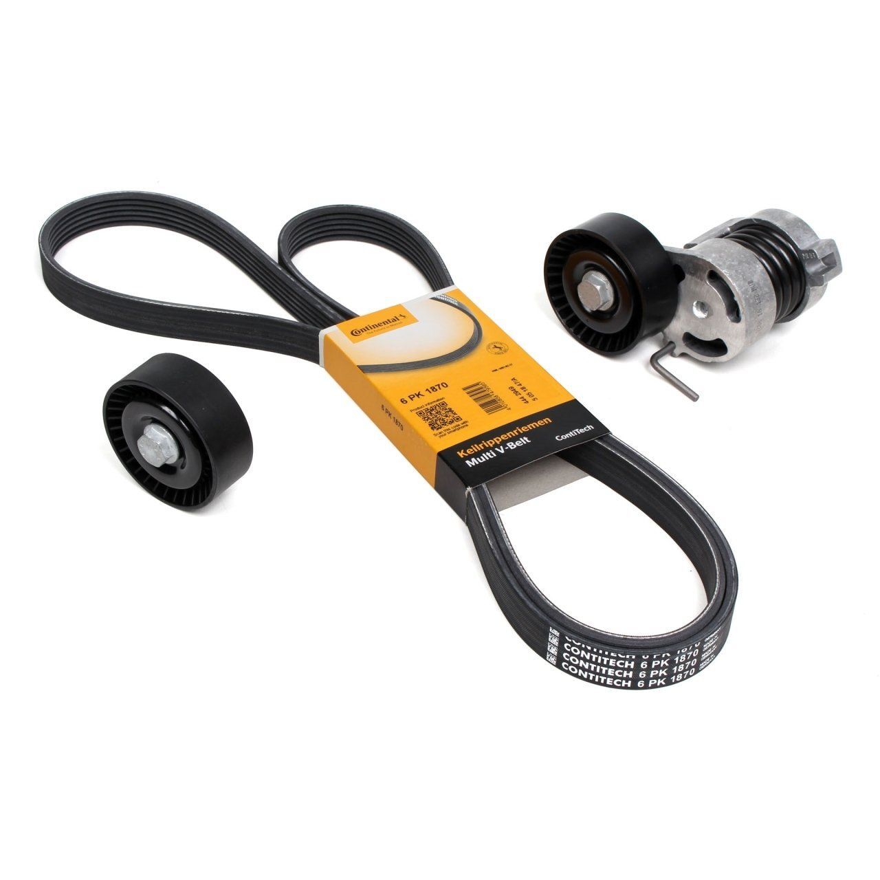 Bmw E81 Kasa 118i V Kayış Ve Gergi Seti Continental Kayış