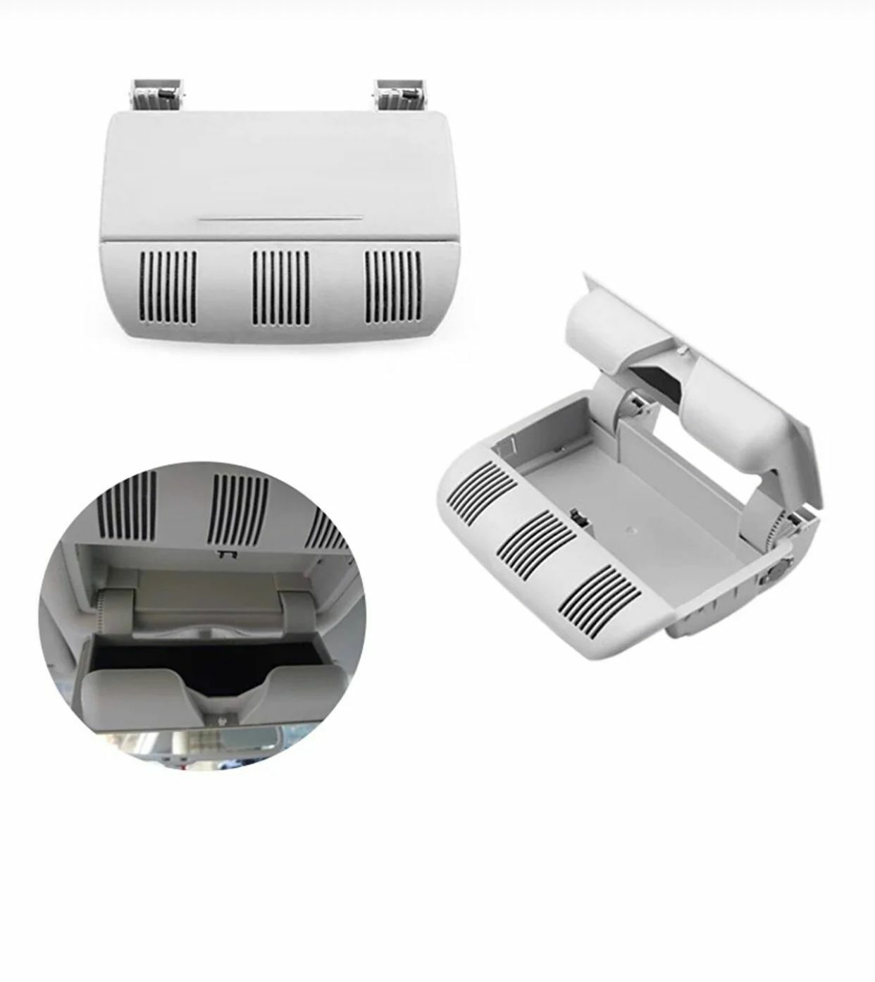 Skoda Roomster 2006-2015 Arası Gözlük Kabı Gri Renk