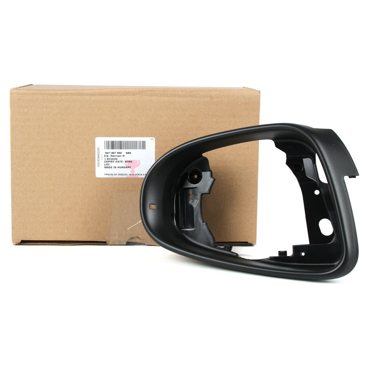 Volkswagen Golf 6 2009-2012 Model Arası Sağ Ayna Gövde Çerçevesi Orjinal