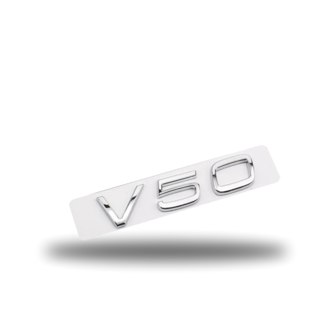Volvo V50 Krom Bagaj Yazısı Amblemi Logosu